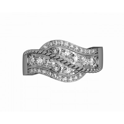 Elena Diamond Daily wear Ring